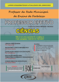  .CINCIAS - apostila Professor Efetivo de Fortaleza - Teoria esquematizada e questes de provas IMPARH 2022 