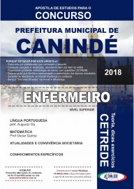 Apostila Concurso PREFEITURA DE CANIND  ENFERMEIRO /2018