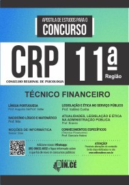 .CRP11/CE - Apostila Tcnico Financeiro - Teoria e questes - Impressa 2022