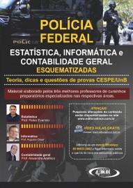 pdf ESTATSTICA, INFORMTICA e CONTABILIDADE GERAL ESQUEMATIZADAS (PF - POLCIA FEDERAL) 2021 Digital