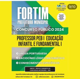 Fortim-ce Prof educao infantil - Fundamental 