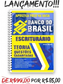 BANCO do BRASIL  2024Editora FV 