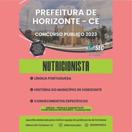 HORIZONTE 2023  ; NUTRICIONISTA