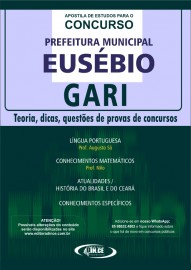 GARI - Apostila Prefeitura de Eusbio/2020 - Digital/PDF