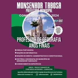 Monsenhor Tabosa -CE Prof. de Geografia Anos Finais 