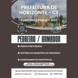 HORIZONTE 2023 : pedreiro ou armador 