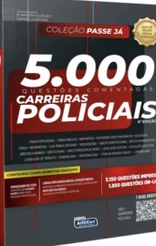 Livro Passe J - 5.000 Questes Comentadas para Carreiras Policiais 6 Edio