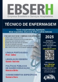 Ebserh  2025  Tcnico de Enfermagem editora Dince 