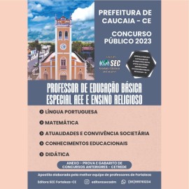 CAUCAIA 2023 Professor de Educao Bsica II ensino religioso