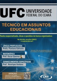 ..Tcnico em assuntos educacionais UFC Apostila Comentada e esquematizada - impressa 2021