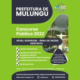 Mulungu -CE Nvel Superior rea Sade  