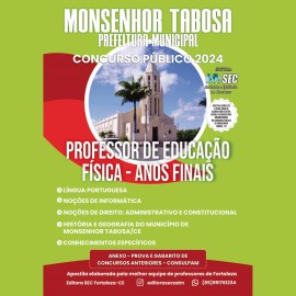 Monsenhor Tabosa -CE  Professor de Educao Fsica  anos Finais  