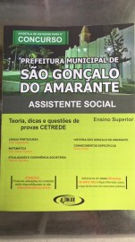 Apostila Assistente Social - Prefeitura So Gonalo do Amarante 2019 - IMPRESSA