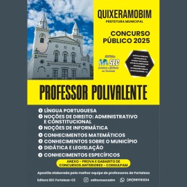 Quixeramobim -Ce  Professor Polivalente 