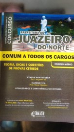 Apostila COMUM A TODOS OS CARGOS (MDIO ) PREFEITURA DE JUAZEIRO DO NORTE/2019