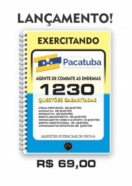 1230 questes gabaritada para Agente de Combate s endemias prefeitura de Pacatuba -Ce 