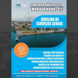 Morada Nova 2021 Auxiliar de Servios Gerais Editora SEC 