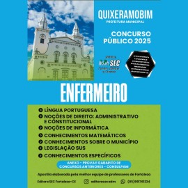 Quixeramobim-Ce.  Enfermeiro 