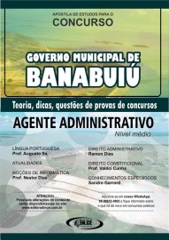 Apostila AUXILIAR ADMINISTRATIVO - PREFEITURA DE BANABUI 2019