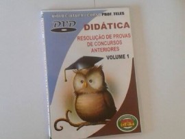 DVD DIDTICA  RESOLUO DE PROVAS DE CONCURSOS ANTERIORES  VOLUME 1