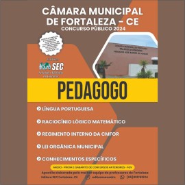 Pedagogo Cmara Municipal de Fortaleza   2024   EDITORA SEC 