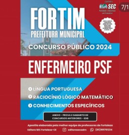 Fortim -ce Enfermeiro Psf 