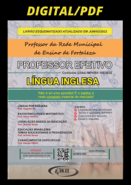 PDF LNGUA INGLESA - apostila Professor Efetivo de Fortaleza - Teoria esquematizada e questes de provas IMPARH - Digital/PDF 2022