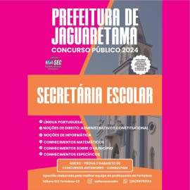 Jaguaretama-CE	Secretario Escolar 