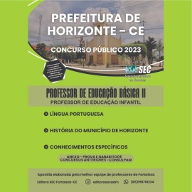 HORIZONTE 2023 : Professor de Educao Infantil 