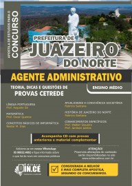 Apostila AGENTE ADMINISTRATIVO - CONCURSO PREFEITURA DE JUAZEIRO DO NORTE/2019