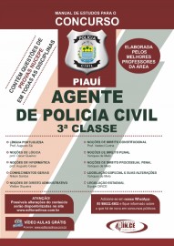 AGENTE DE POLCIA CIVIL 3 CLASSE - PCPI - IMPRESSO / 2018