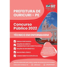 OURICURI- PE  2022 Tcnico de Enfermagem