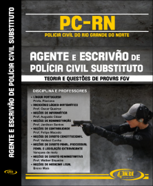  Apostila PCRN Agente E Escrivo de Polcia Civil Substituto Teoria e questes FGV/2020 IMPRESSA