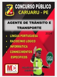 Pdf Caruaru-Pe. Agente de Trnsito e Transporte. Digital 