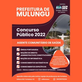 Mulungu -CE Agente Comunitrio de Sade 