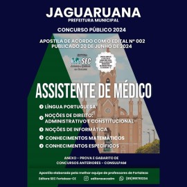 Jaguaruana -CE Assistente  Medico Processo seletivo