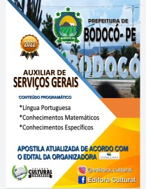 Bodoc - PE Auxiliar de Servios Gerais 