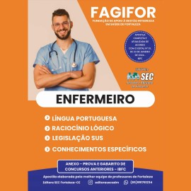 FAGIFOR 2024 Enfermeiro editora sec 