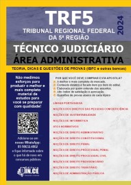 PDF .Tcnico Judicirio (rea administrativa) apostila TRF5 2024   DIGITAL