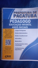 PDF  .Pedagogo anos iniciais - apostila Prefeitura Pacatuba 2024  DIGITAL 