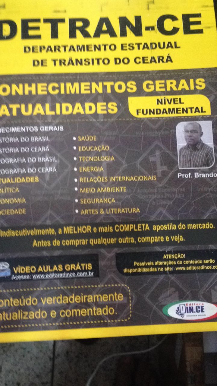 CONHECIMENTOS GERAIS E ATUALIDADES 