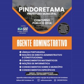 Pindoretama-ce agente administrativo editora sec 