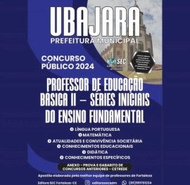 Ubajara -Ce. Prof Srie Iniciais do ensino fundamental 