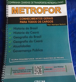 Conhecimento gerais pra Metrofor prof Henrique Ventura.     