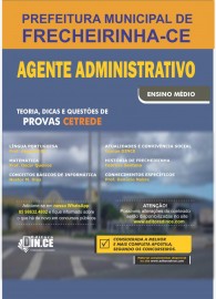  Apostila Agente Administrativo - Concurso Prefeitura de Frecheirinha CE2020
