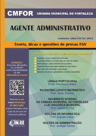 pdf Agente Administrativo -Apostila CMF Cmara Municipal de Fortaleza 2024 - DIGITAL