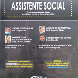 Apostila Prefeitura de Crato - Assistente Social (Nvel superior) - Teoria, dicas e questes 2020 - Impressa