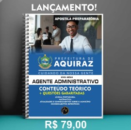 Pdf Aquiraz -Ce.Agente Administrativo digital 