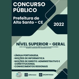 ALTO SANTO 2022 Nvel Superior Comum 