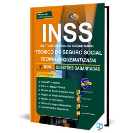 Apostila INSS 2023 - Tcnico do Seguro Social editora elaborar  aps edital